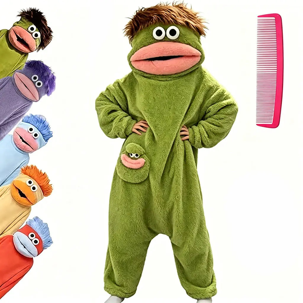 Msrlassn Cute Pajamas Wearable Blanket Hoodie